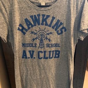 Stranger things graphic t-shirt